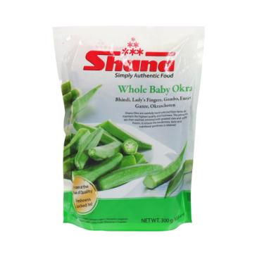 Shana Whole Baby Okra Lady's Finger - Shana Ganze Junge Okraschoten