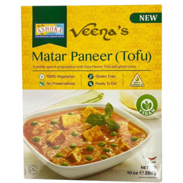Ashoka Matar Paneer Tofu 280g - Ashok Motor ponir -  Ashoka Matar Paneer Tofu